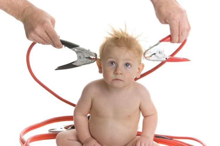 Photo Credit: http://www.123rf.com/photo_6311962_baby-with-jumper-cables-held-to-head--brain-power-theme.html